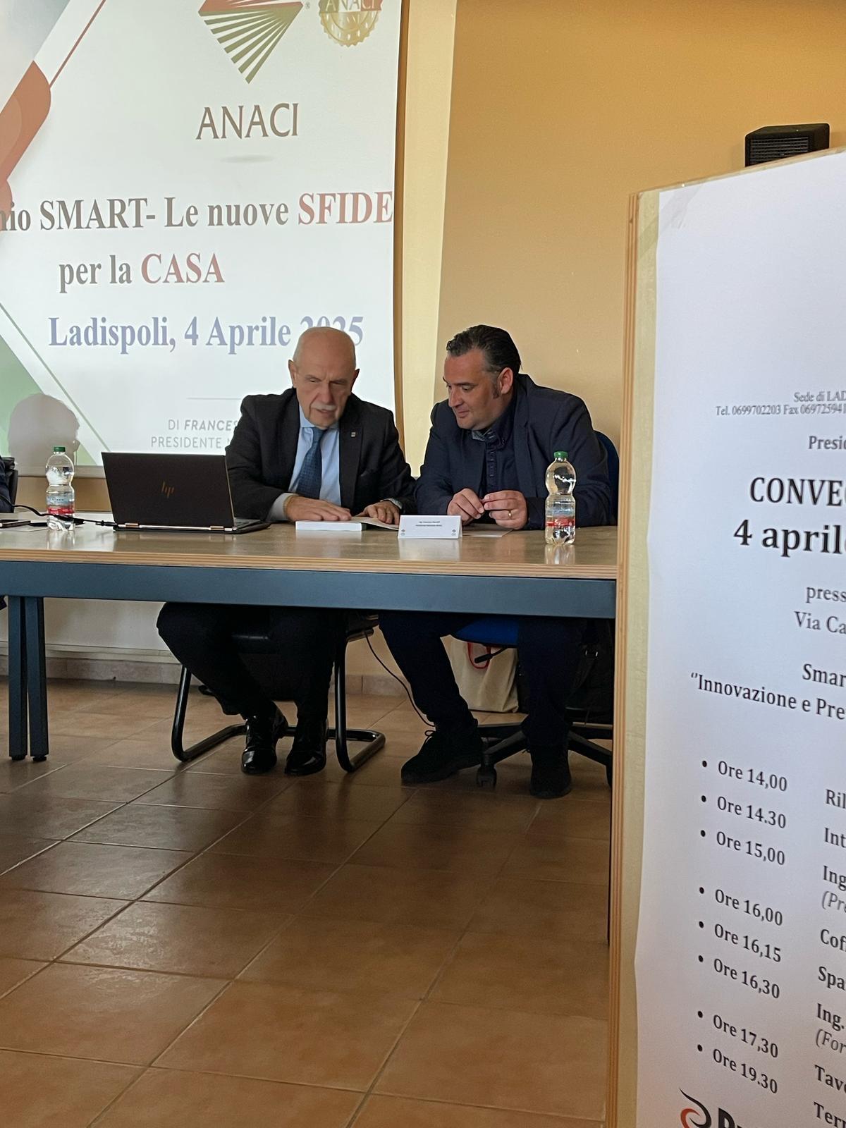 Tecnologia e sicurezza al centro del convegno ANACI: a Ladispoli si delinea il futuro dell’abitare condominiale